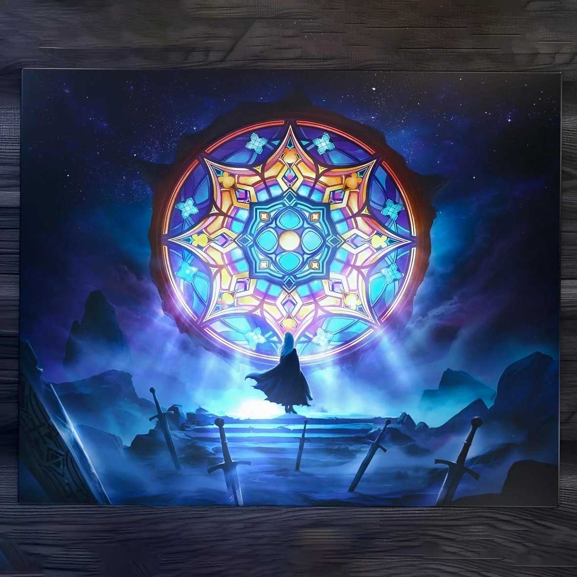 Lock On Harut Glass Mousepad