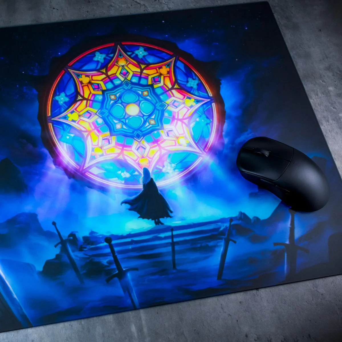 Lock On Harut Glass Mousepad - Image 6