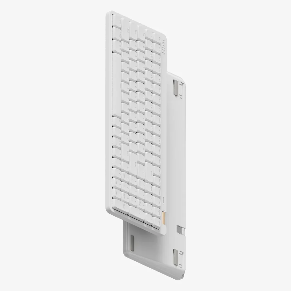 Lofree Flow Lite 100 Keys Triple Mode Low Profile Mechanical Keyboard (White) - Image 3