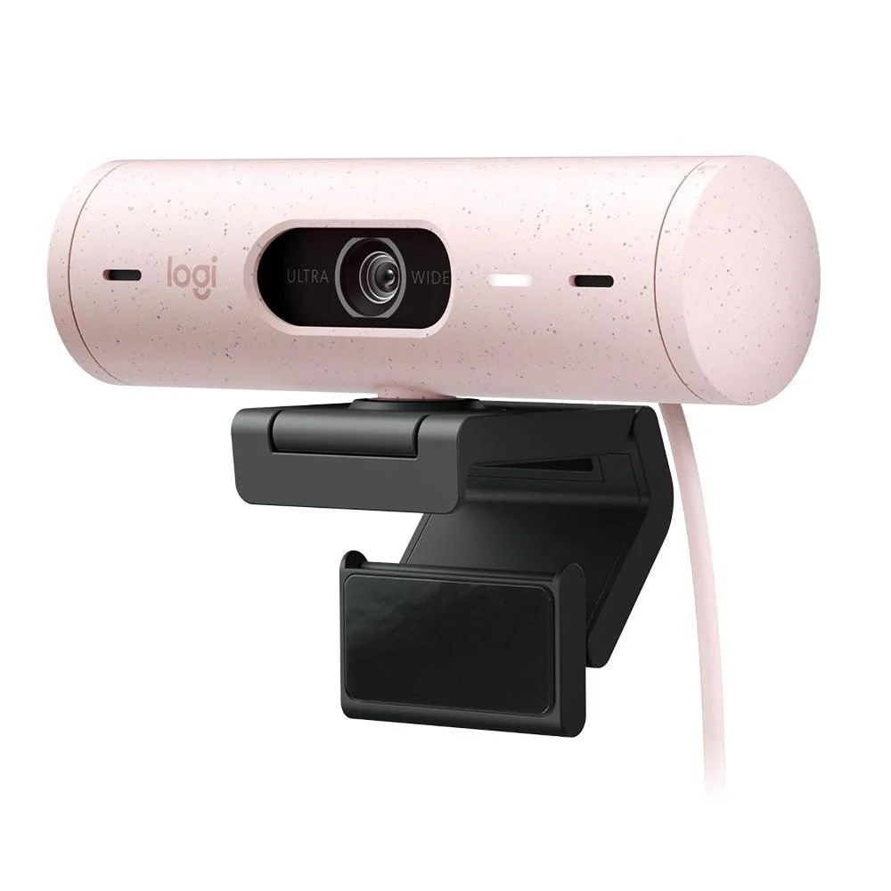 Logitech Brio 500 Full HD Webcam With HDR (Rose)