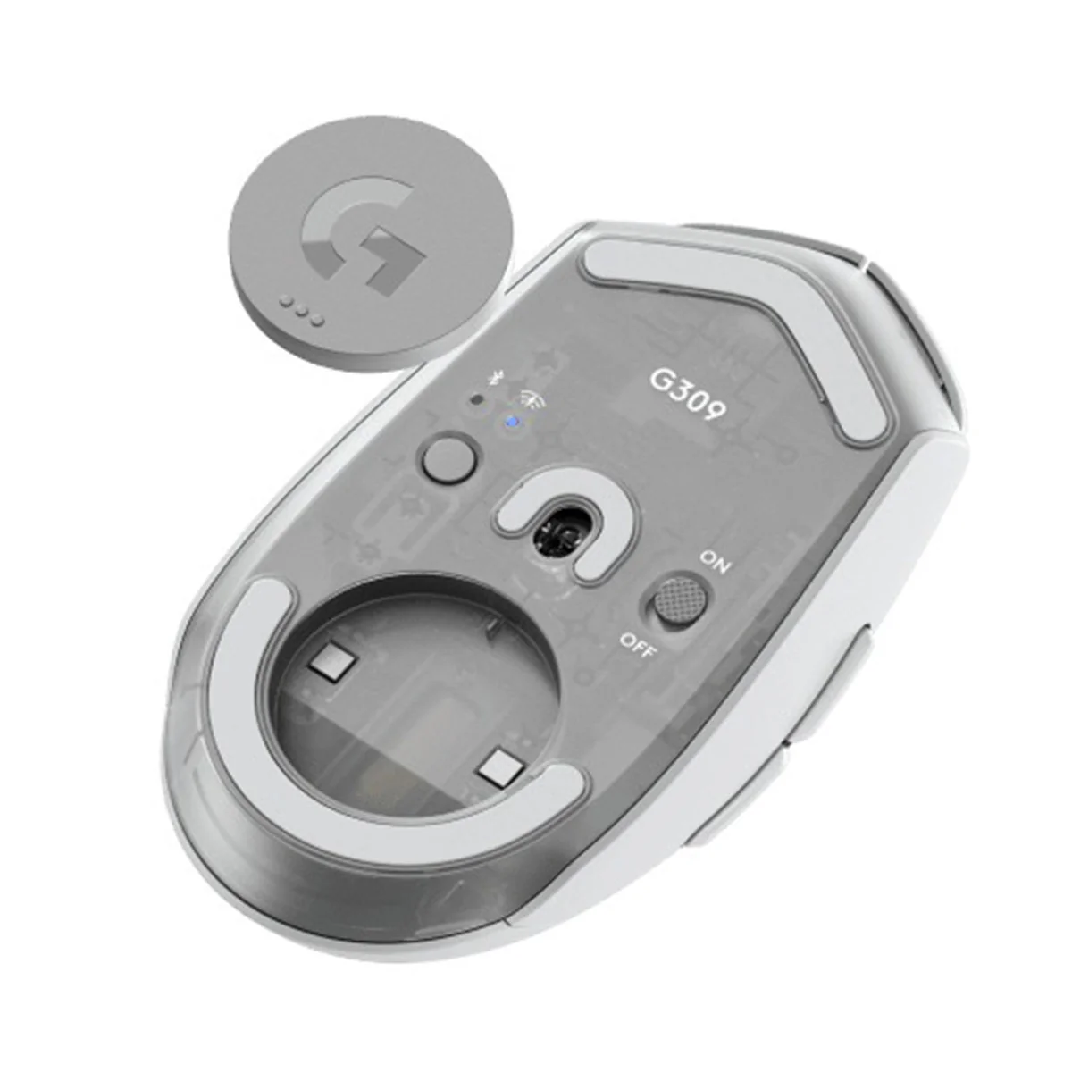 Logitech G309 Lightspeed Wireless Mechanical Mouse (Black, White) - Image 12