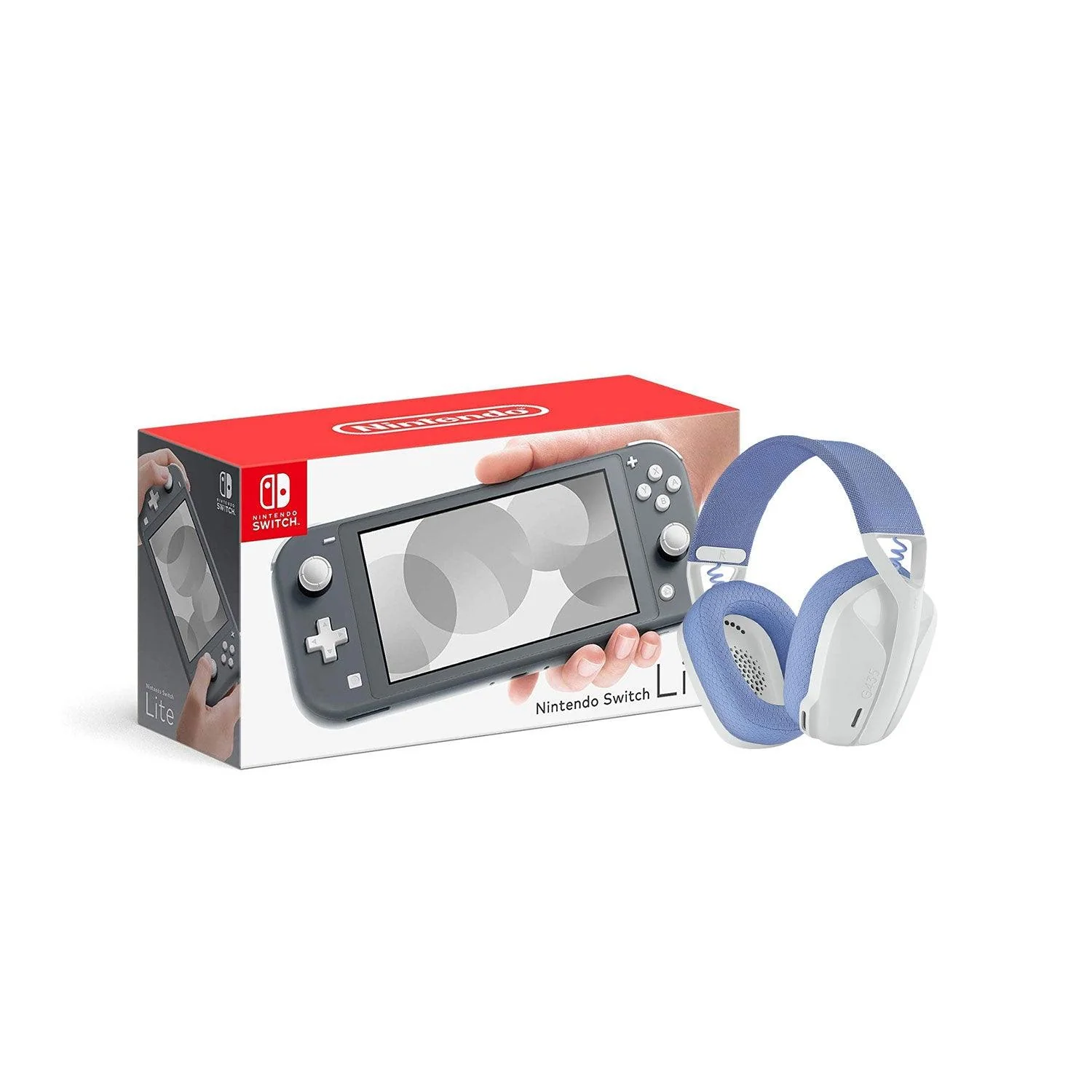 LOGITECH G435 LIGHTSPEED WIRELESS GAMING HEADSET (WHITE) + NINTENDO SWITCH CONSOLE (Lite, Refresh, OLED) - Image 3