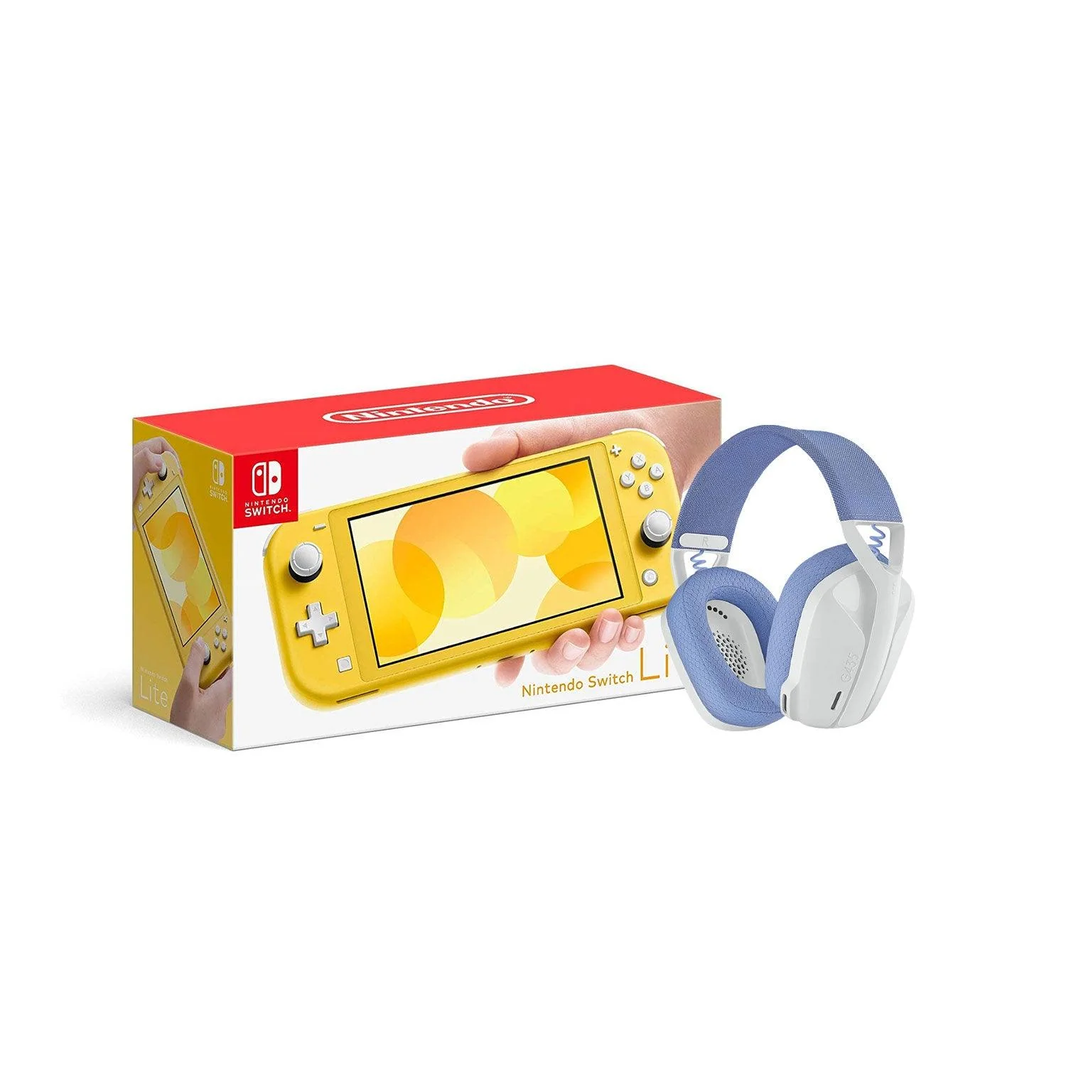 LOGITECH G435 LIGHTSPEED WIRELESS GAMING HEADSET (WHITE) + NINTENDO SWITCH CONSOLE (Lite, Refresh, OLED) - Image 4