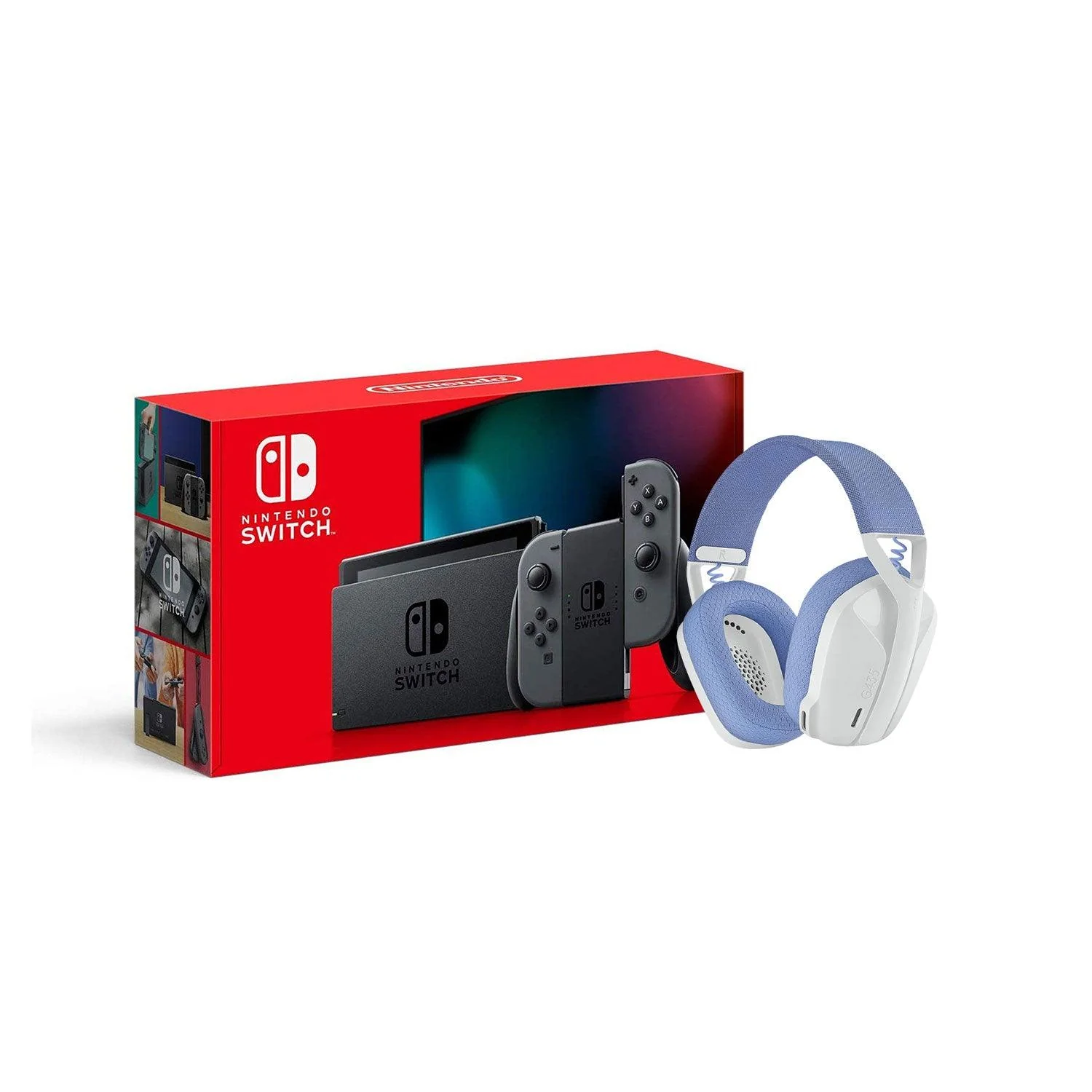 LOGITECH G435 LIGHTSPEED WIRELESS GAMING HEADSET (WHITE) + NINTENDO SWITCH CONSOLE (Lite, Refresh, OLED) - Image 6