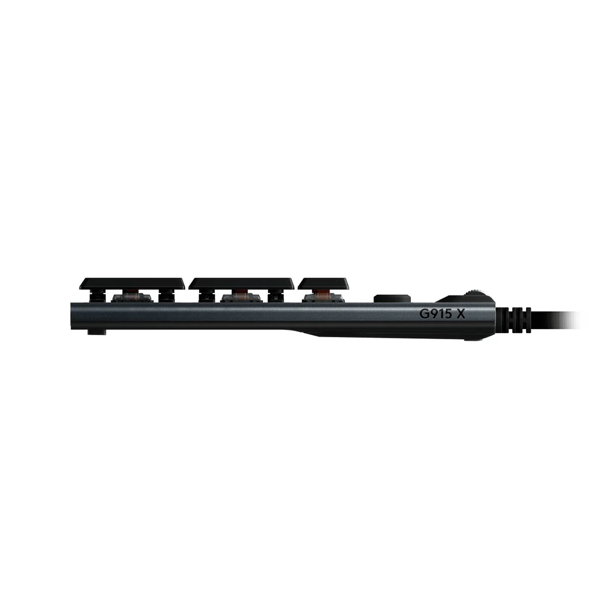 Logitech G915X Low-Profile Wired Gaming Keyboard (Black) (920-012944) - Image 3