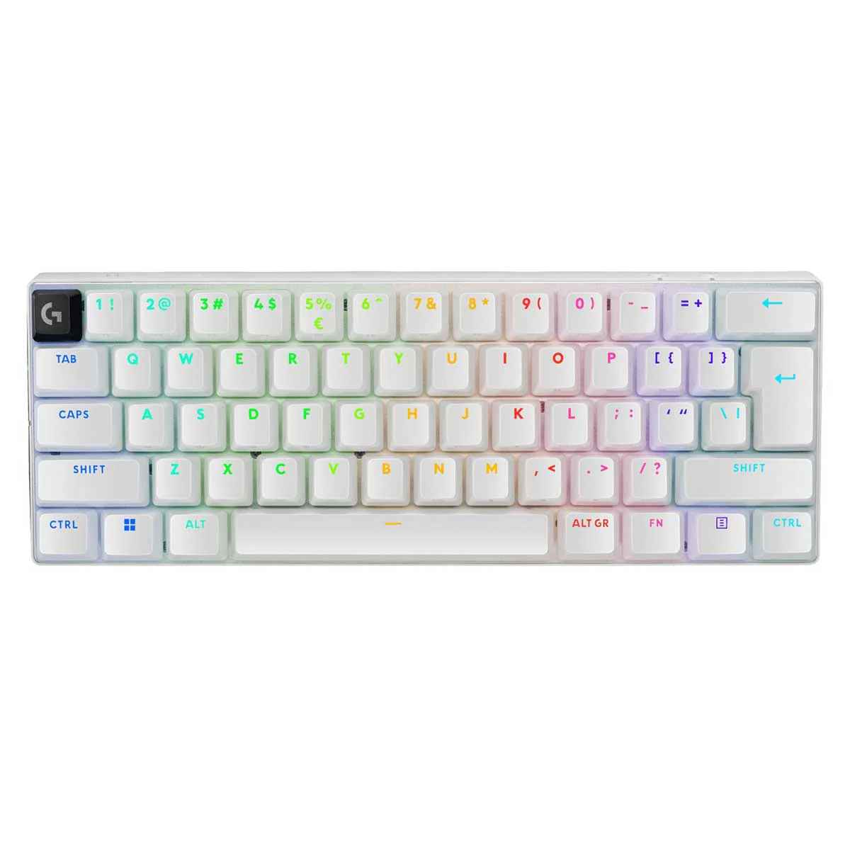 Logitech Pro X 60 Lightspeed Wireless Gaming Keyboard (GX Optical Tactile) (Black, White, Magenta) - Image 10