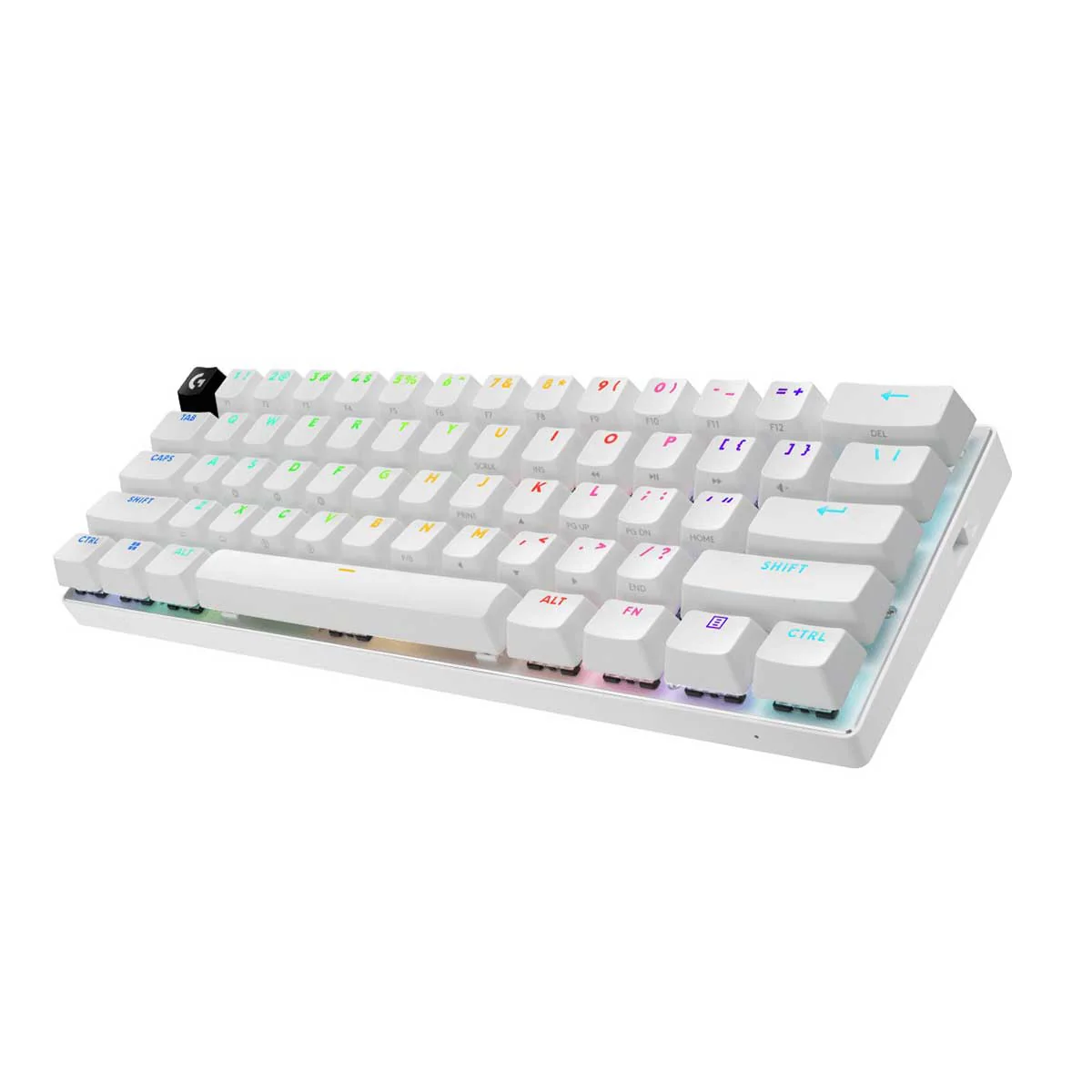 Logitech Pro X 60 Lightspeed Wireless Gaming Keyboard (GX Optical Tactile) (Black, White, Magenta) - Image 11