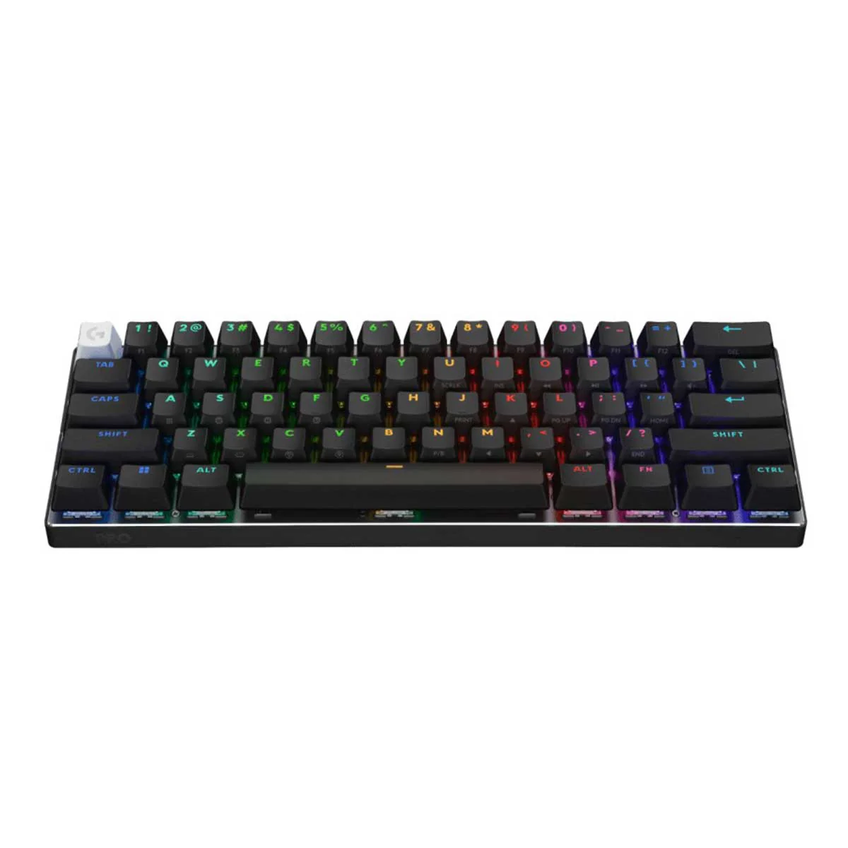 Logitech Pro X 60 Lightspeed Wireless Gaming Keyboard (GX Optical Tactile) (Black, White, Magenta) - Image 6