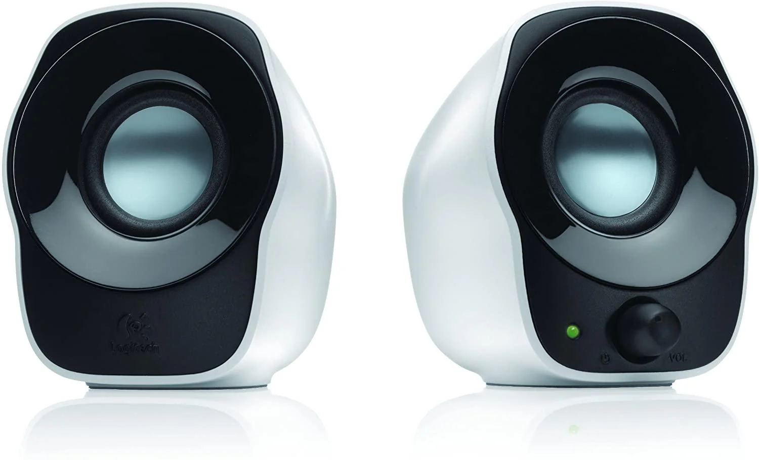 Logitech Z120 Compact Stereo Speakers (White)
