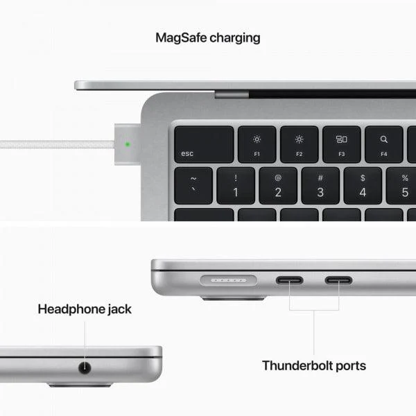 MacBook Air 13” (2022) M2 8GB | 512GB SSD (MLY03PP/A) (Silver) - Image 6