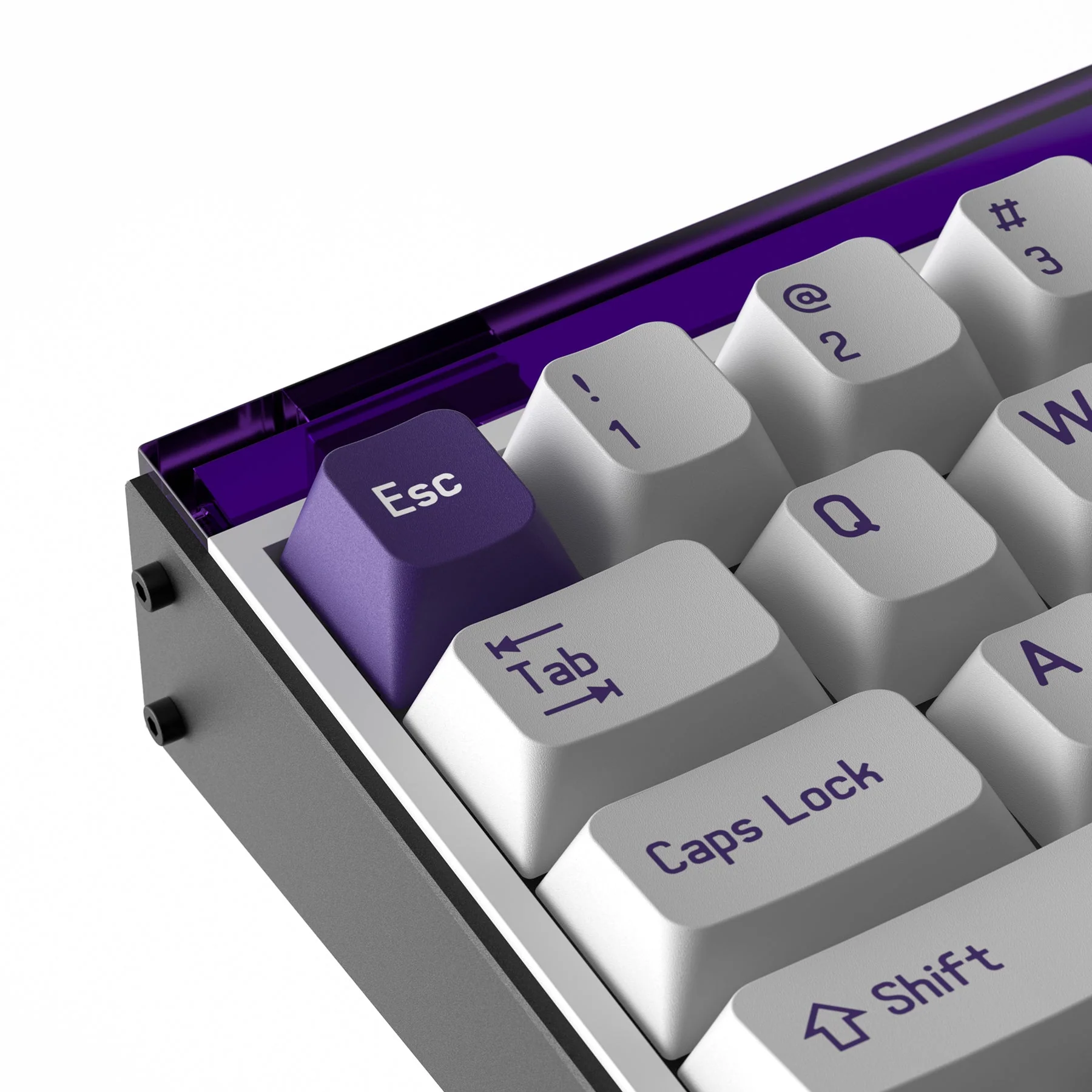 Melgeek MADE68 Purple Light DIY Magnetic Switch Keyboard - Image 2