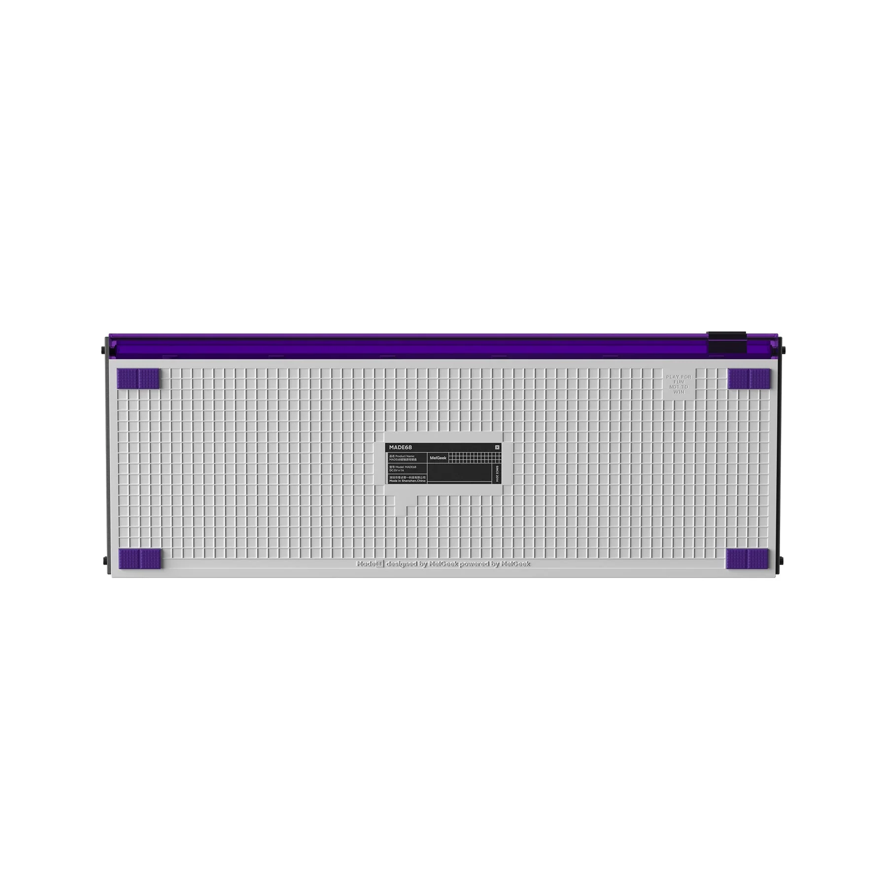 Melgeek MADE68 Purple Light DIY Magnetic Switch Keyboard - Image 8