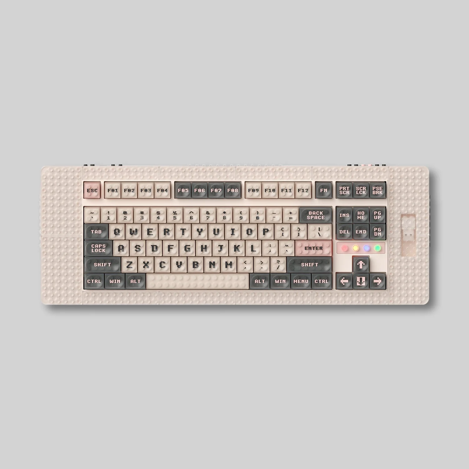 MelGeek Pixel Brick - Compatible Mechanical Keyboard (Christian) (Kailh Custom T) - Image 2