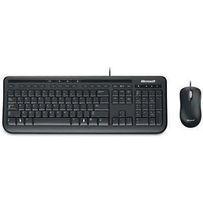 Microsoft 600 Wired Desktop Keyboard Mouse Combo (APB-00018)