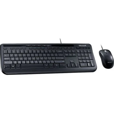 Microsoft 600 Wired Desktop Keyboard Mouse Combo (APB-00018) - Image 3