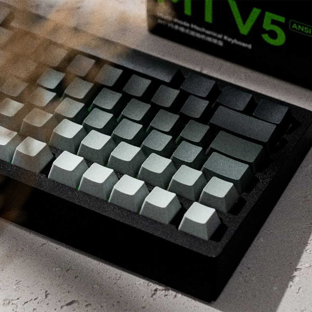 MonsGeek M1 V5 HE-SP Aluminum Case Multi-Mode RGB Hot-Swappable Mechanical Keyboard (Dark Night) (Akko Glare Magnetic Switch) - Image 8