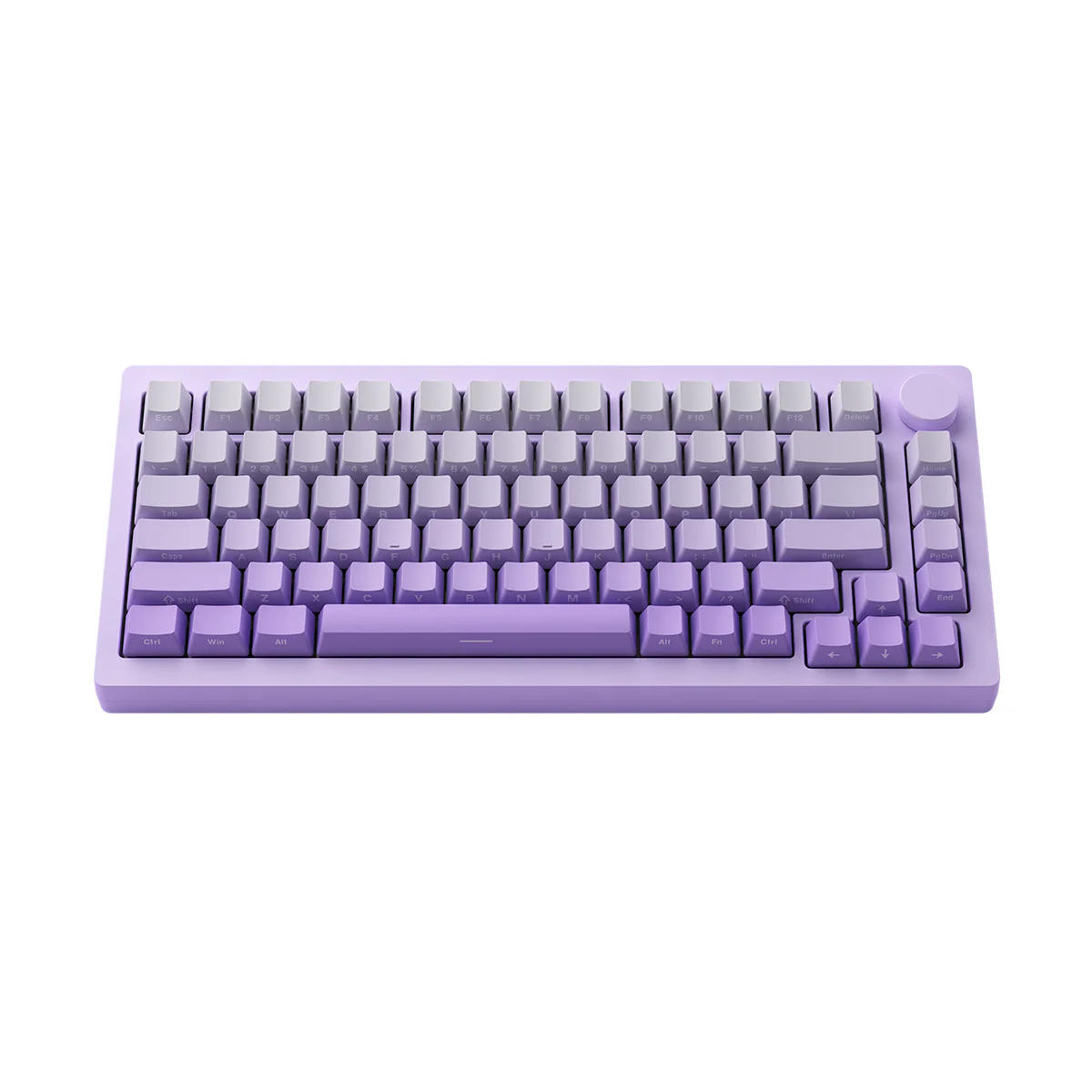 Monsgeek M1W V3 HE-SP Aluminum Case Multi-Mode RGB Mechanical Keyboard (Lilac Purple) (Akko Cream Yellow Magnetic Switch) - Image 3