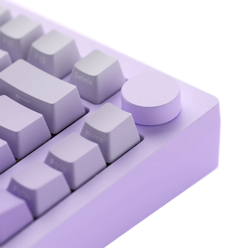 Monsgeek M1W V3 SP Aluminum Case Multi-Mode RGB Hot-Swappable Mechanical Keyboard (Lilac Purple) (Akko V3 Piano Pro Switch) - Image 6