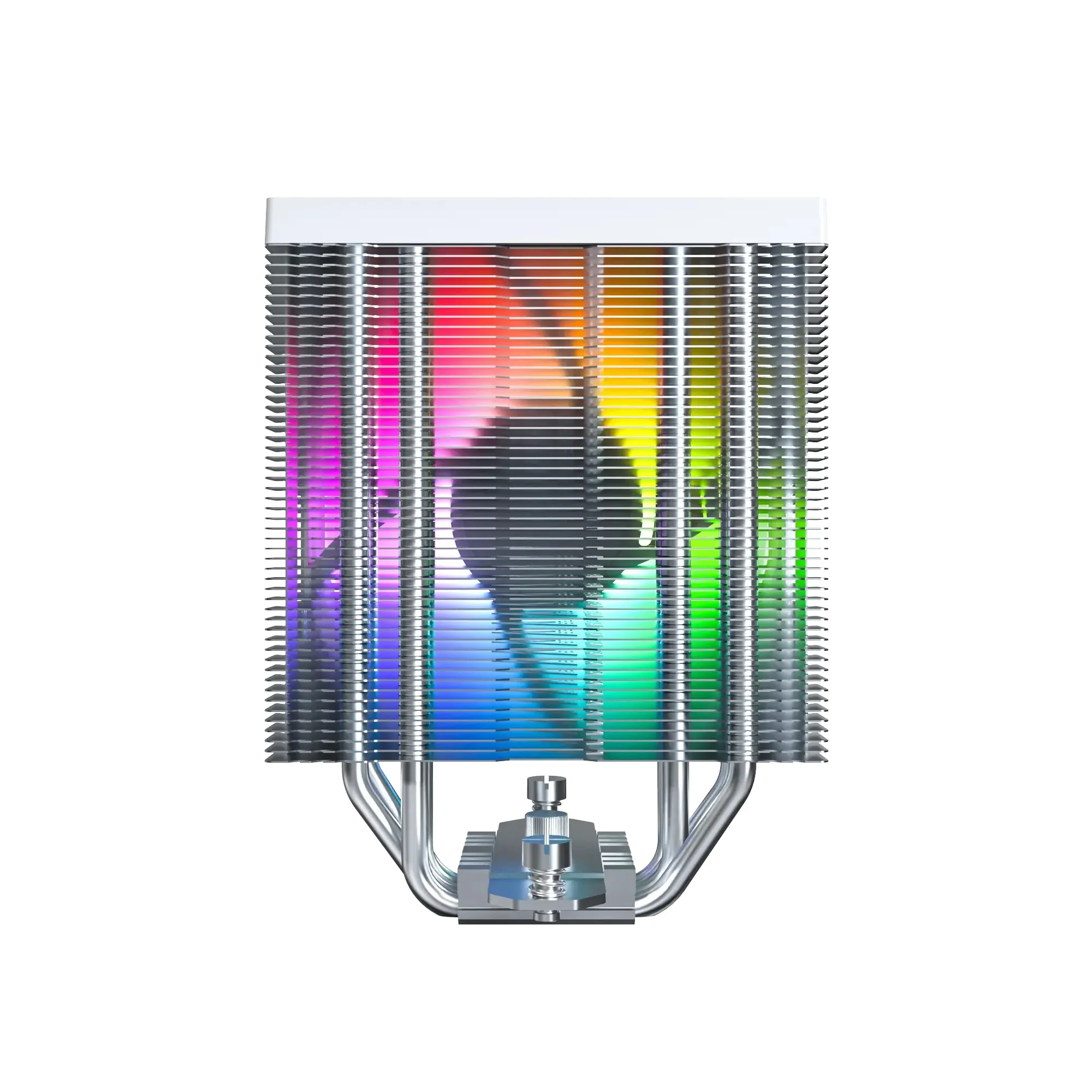 Montech NX400 ARGB Tower Type CPU Air Cooler (Black, White) - Image 10