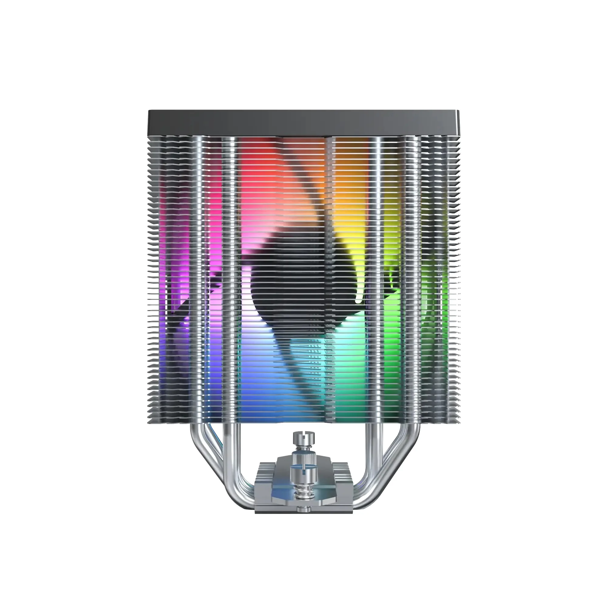 Montech NX400 ARGB Tower Type CPU Air Cooler (Black, White) - Image 4