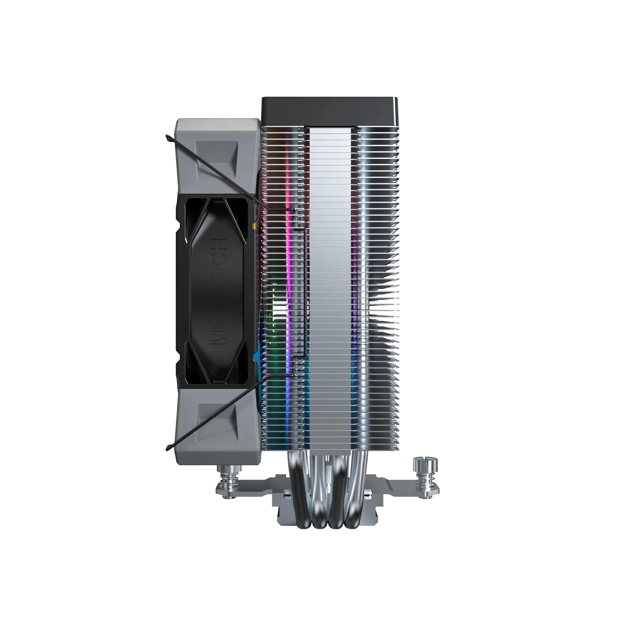 Montech NX400 ARGB Tower Type CPU Air Cooler (Black, White) - Image 5