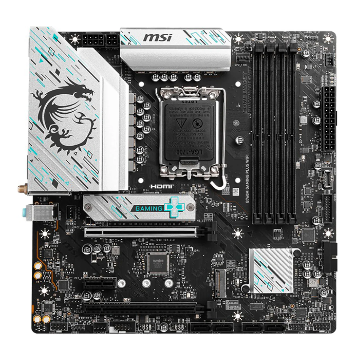 MSI B760M Gaming Plus WiFi DDR5 Intel Motherboard