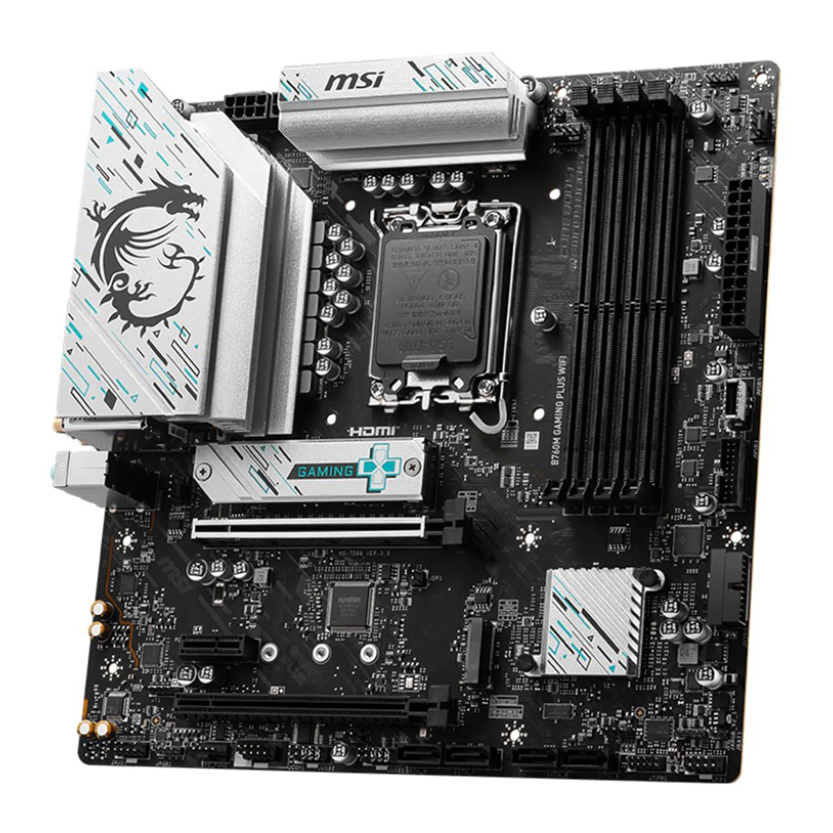 MSI B760M Gaming Plus WiFi DDR5 Intel Motherboard - Image 2