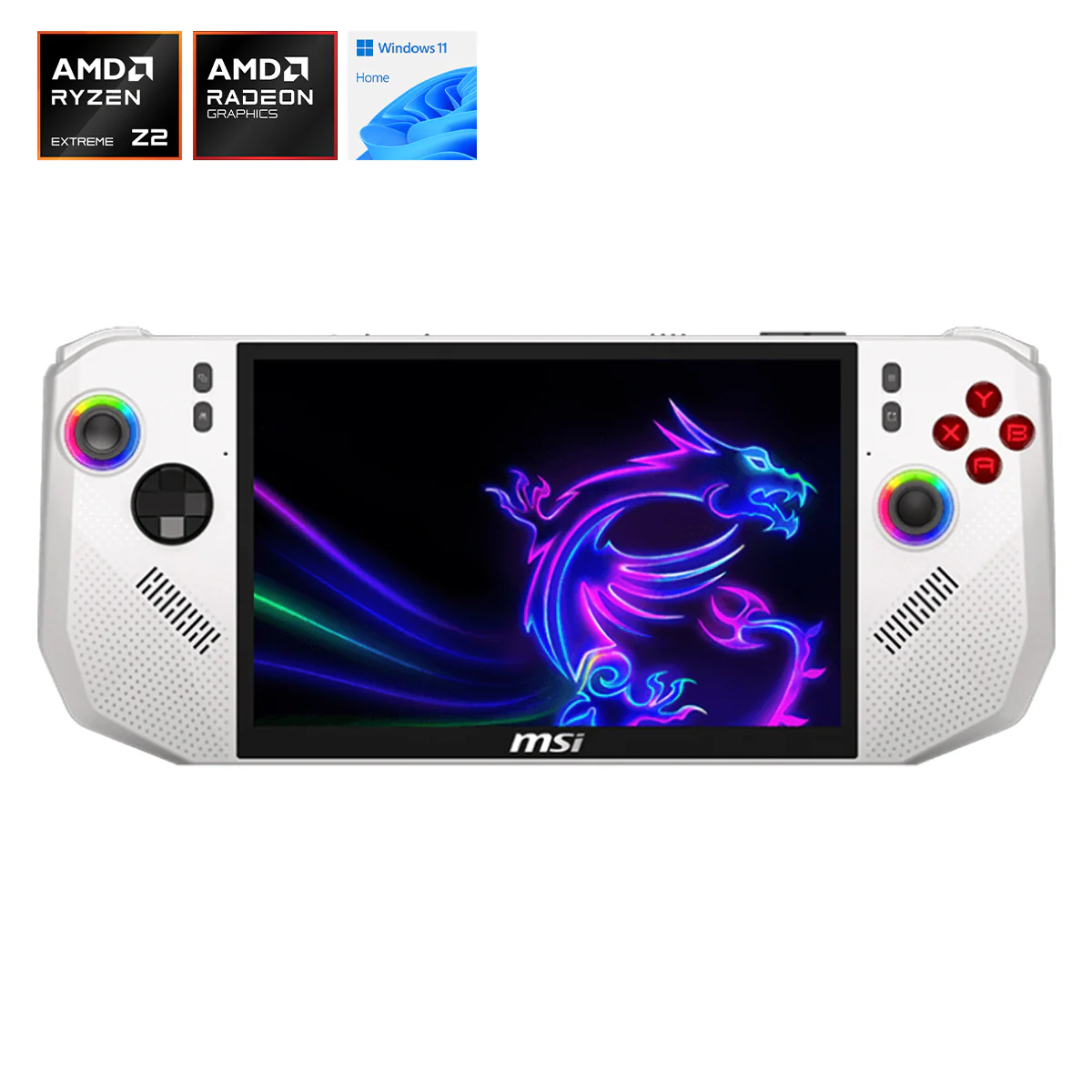 MSI Claw A8 BZ2EM-022PH Handheld Gaming (Polar Tempest) | 8" FHD+ (1920x1200) 120Hz Touchscreen | Ryzen Z2 Extreme | 24GB RAM | 1TB SSD | AMD Radeon Graphics | Windows 11 Home