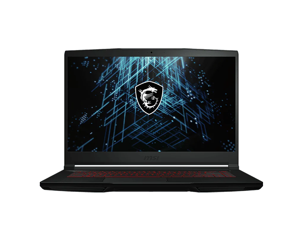 MSI GF63 THIN 11UD-243PH IPS Gaming Laptop (Black) | 15.6" FHD | Tiger Lake i5-11400H+HM570 | 8GB DDR4 | 512GB SSD | RTX 3050Ti | Win10 Home + MSI Essental Backpack - Image 2