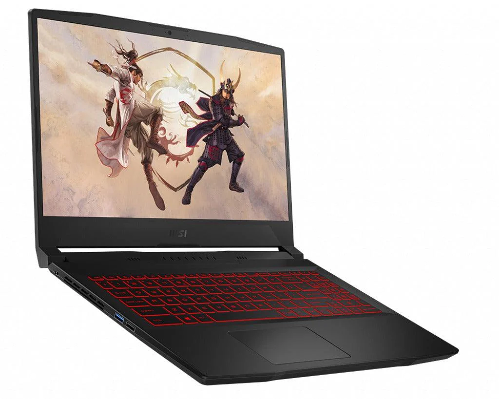 MSI Katana GF66 11UE-888PH Gaming Laptop (Black) | 15.6" FHD | i5-11400H | 8GB DDR4 | 512 GB SSD | RTX 3060 | Windows 11 | MSI Gaming Backpack - Image 2