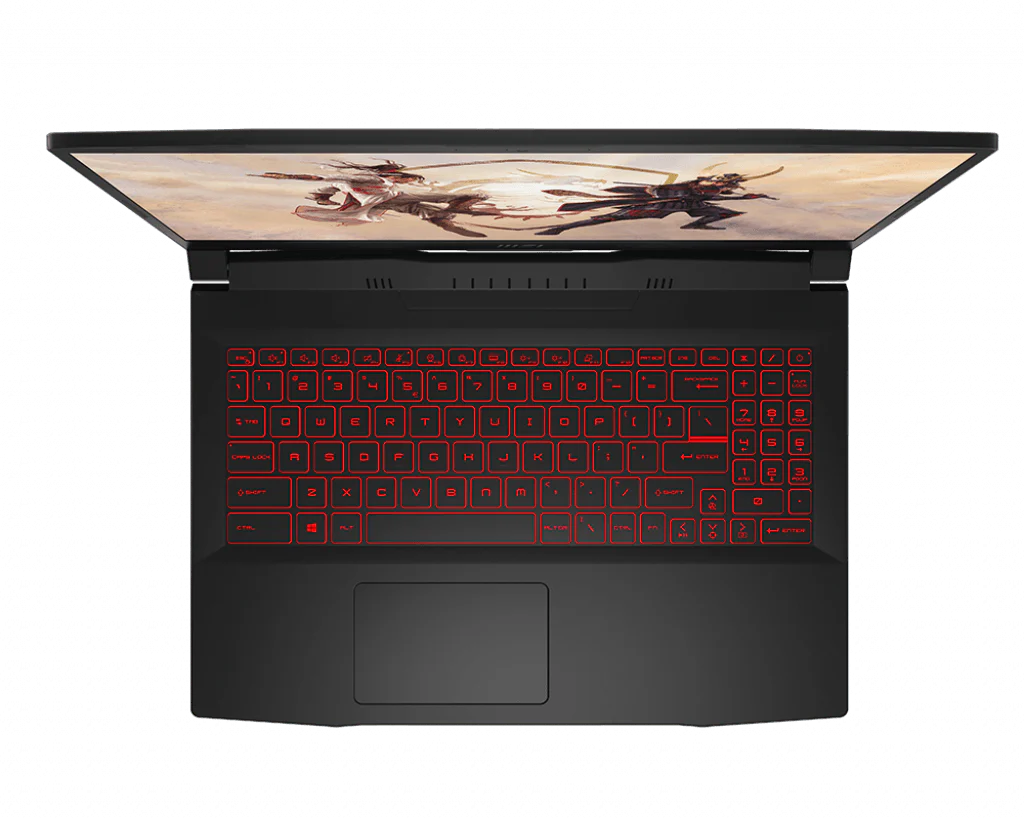 MSI Katana GF66 12UC-898PH Gaming Laptop (Black) | 15.6" FHD (1920x1080) | i7 12650H | 16GB DDR4 | 512GB SSD | RTX 3050 | Windows 11 | MSI Gaming Backpack - Image 3