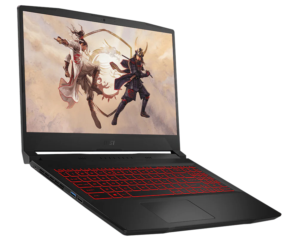MSI Katana GF66 12UD-671PH Gaming Laptop (Black) | 15.6 FHD | i7-12650H | 8GB DDR4 | 1TB SSD | RTX 3050Ti | Windows 11 Home | MSI Essential Backpack - Image 2