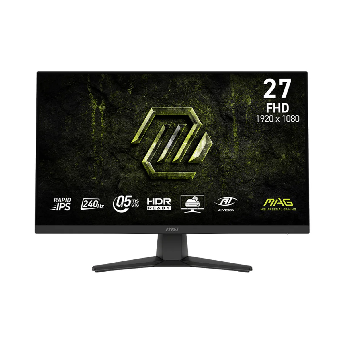 MSI MAG 272F X24 27" FHD (1920x1080) 240Hz 0.5ms GTG Rapid IPS Gaming Monitor with Tilt Adjustment - Image 2
