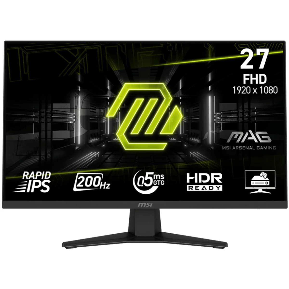 MSI MAG 274F 27" FHD (1920x1080) 200Hz 0.5ms GTG Rapid IPS Adaptive Sync Gaming Monitor - Image 2