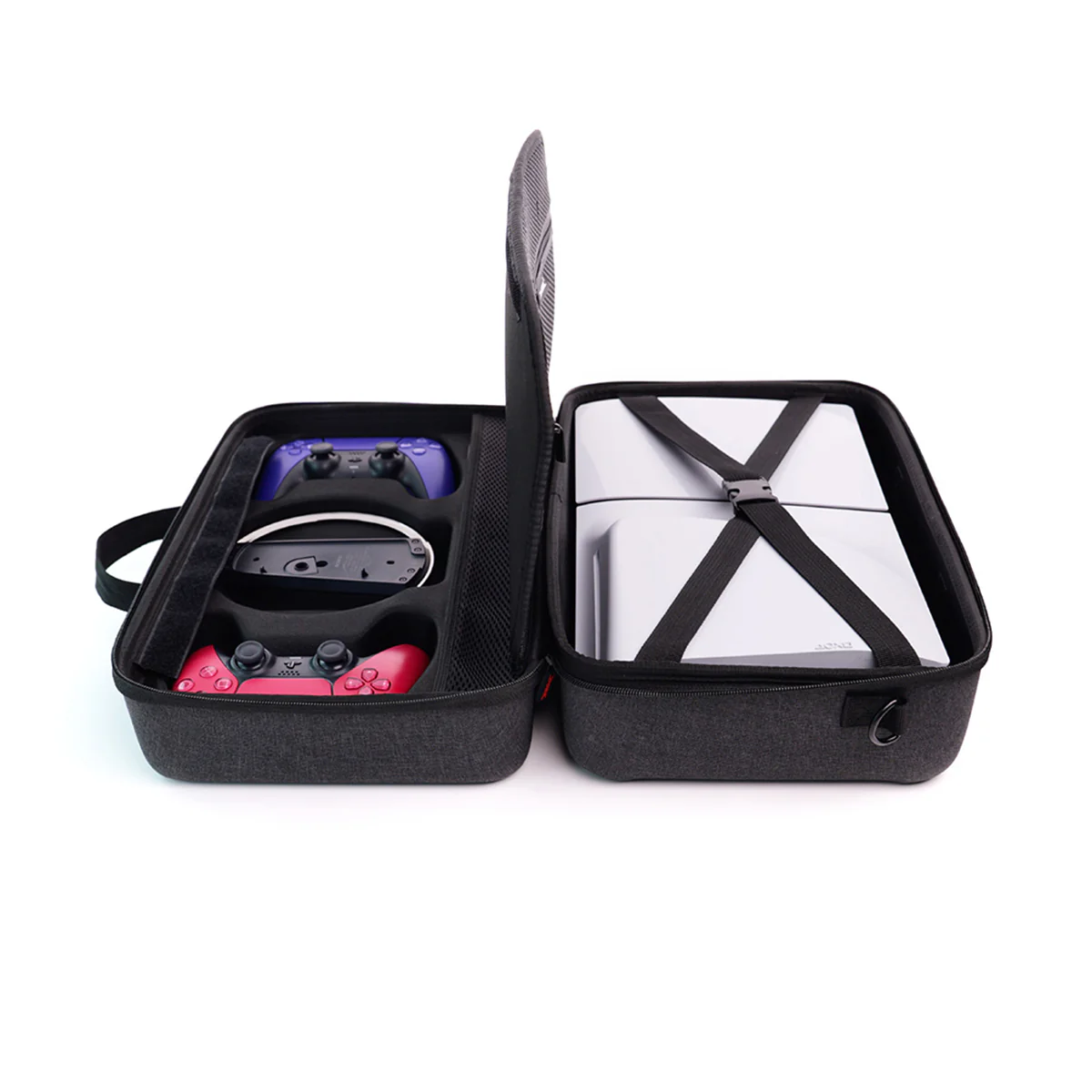 Dobe Storage Case for PS5 Slim (Black, Grey) TP5-3590 - Image 16