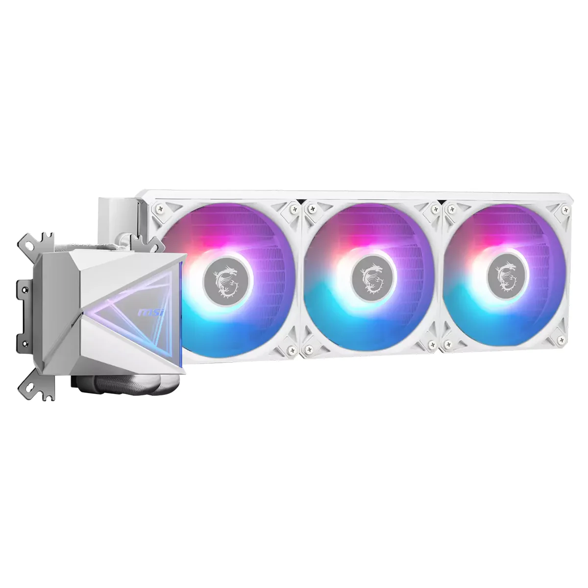 MSI MAG Coreliquid I360 Liquid Cooler (Black, White) - Image 3