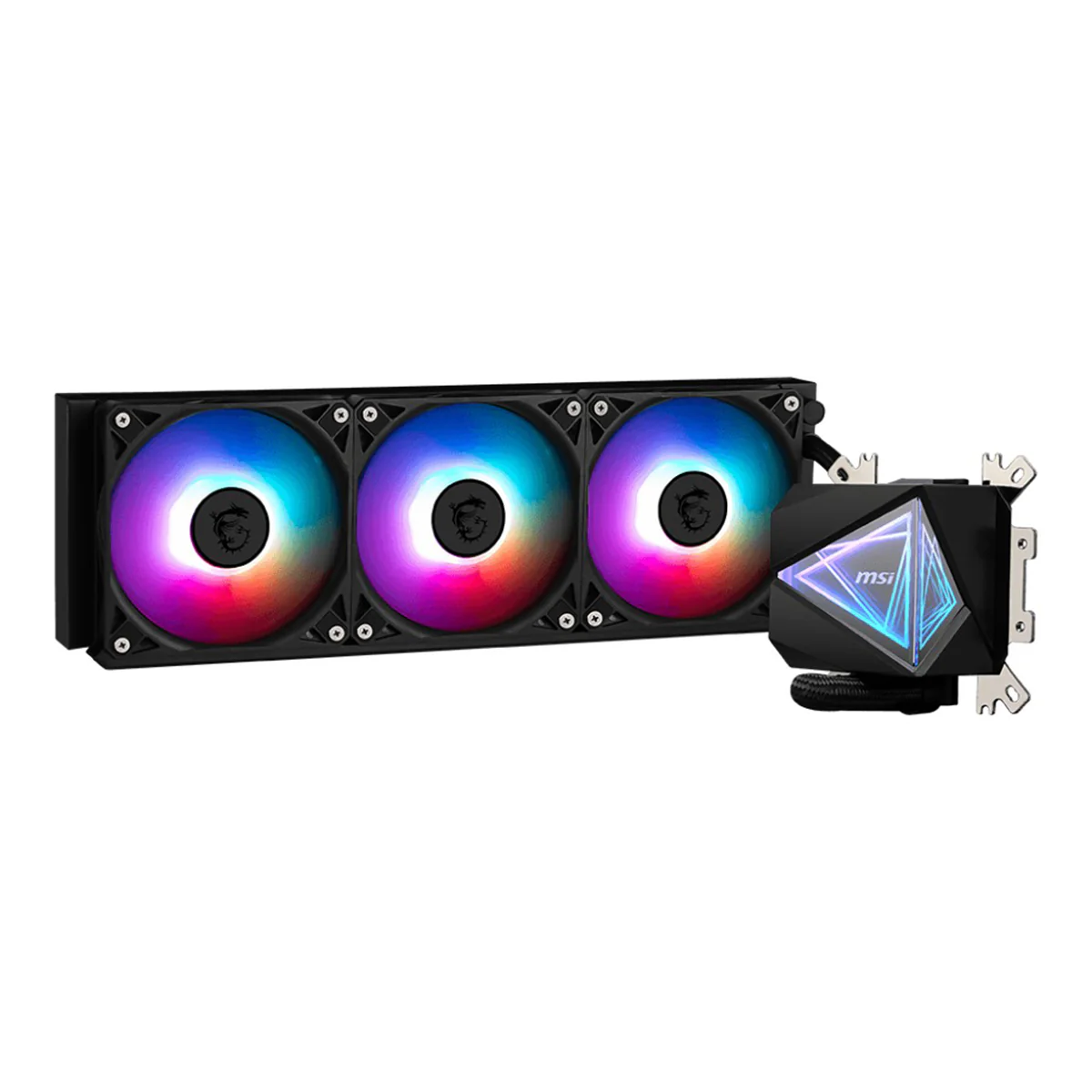 MSI MAG Coreliquid I360 Liquid Cooler (Black, White) - Image 7