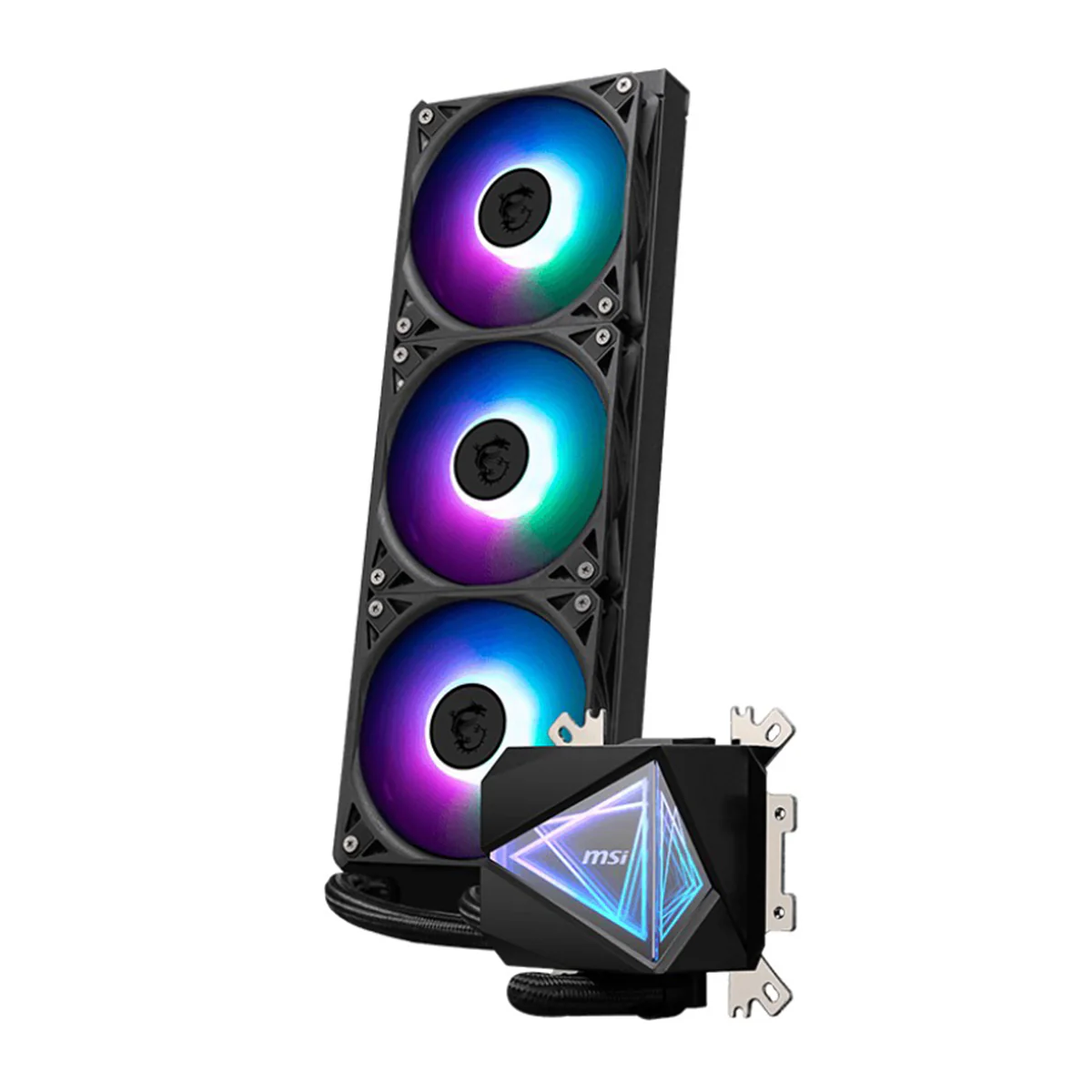 MSI MAG Coreliquid I360 Liquid Cooler (Black, White) - Image 8