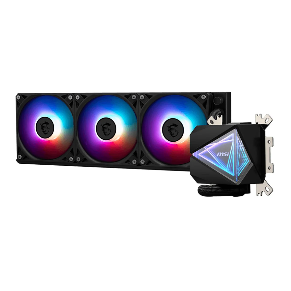 MSI MAG Coreliquid I360 Liquid Cooler (Black, White) - Image 9