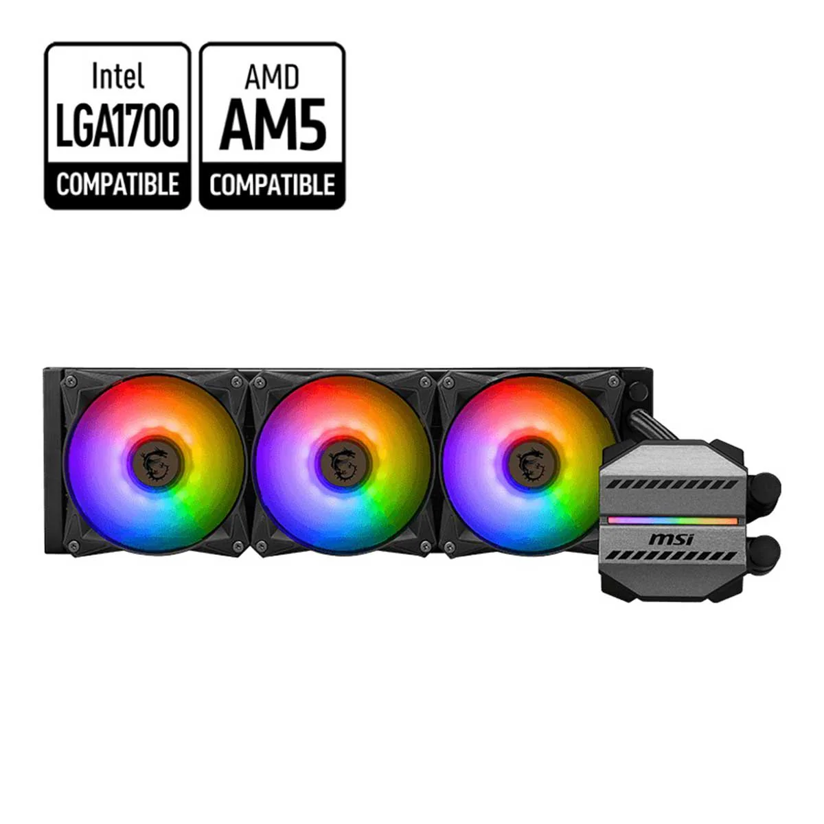 MSI MAG Coreliquid M360 360MM ARGB Liquid CPU Cooler