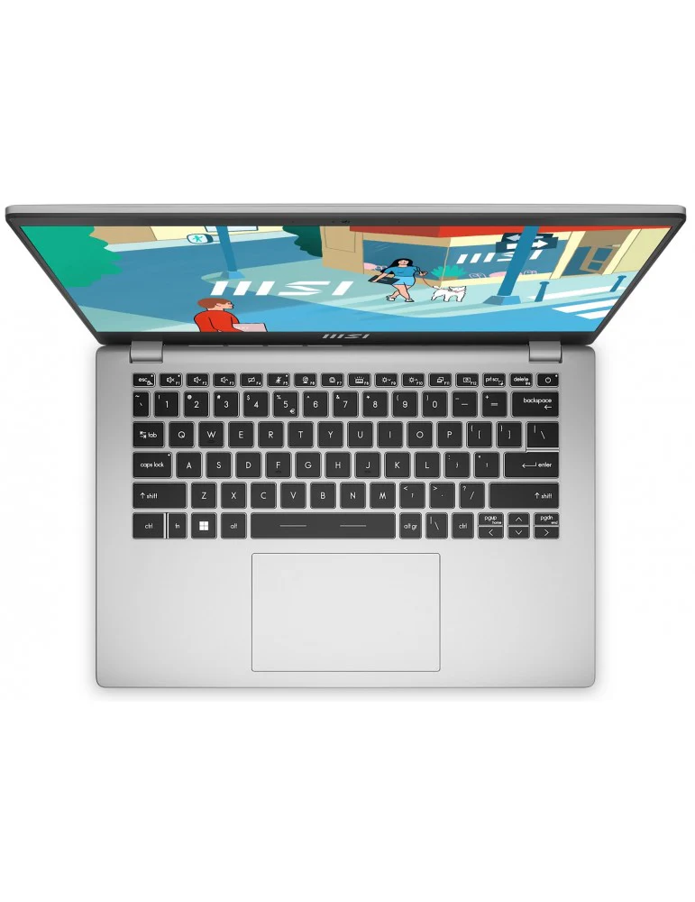 MSI Modern 14 C13M-1263PH Laptop (Urban Silver) | 14" FHD (1920x1080) IPS | i3-1315U | 8GB RAM | 512GB SSD | Intel UHD Graphics | Windows 11 Home + MSI Sleeve Bag GP - Image 5