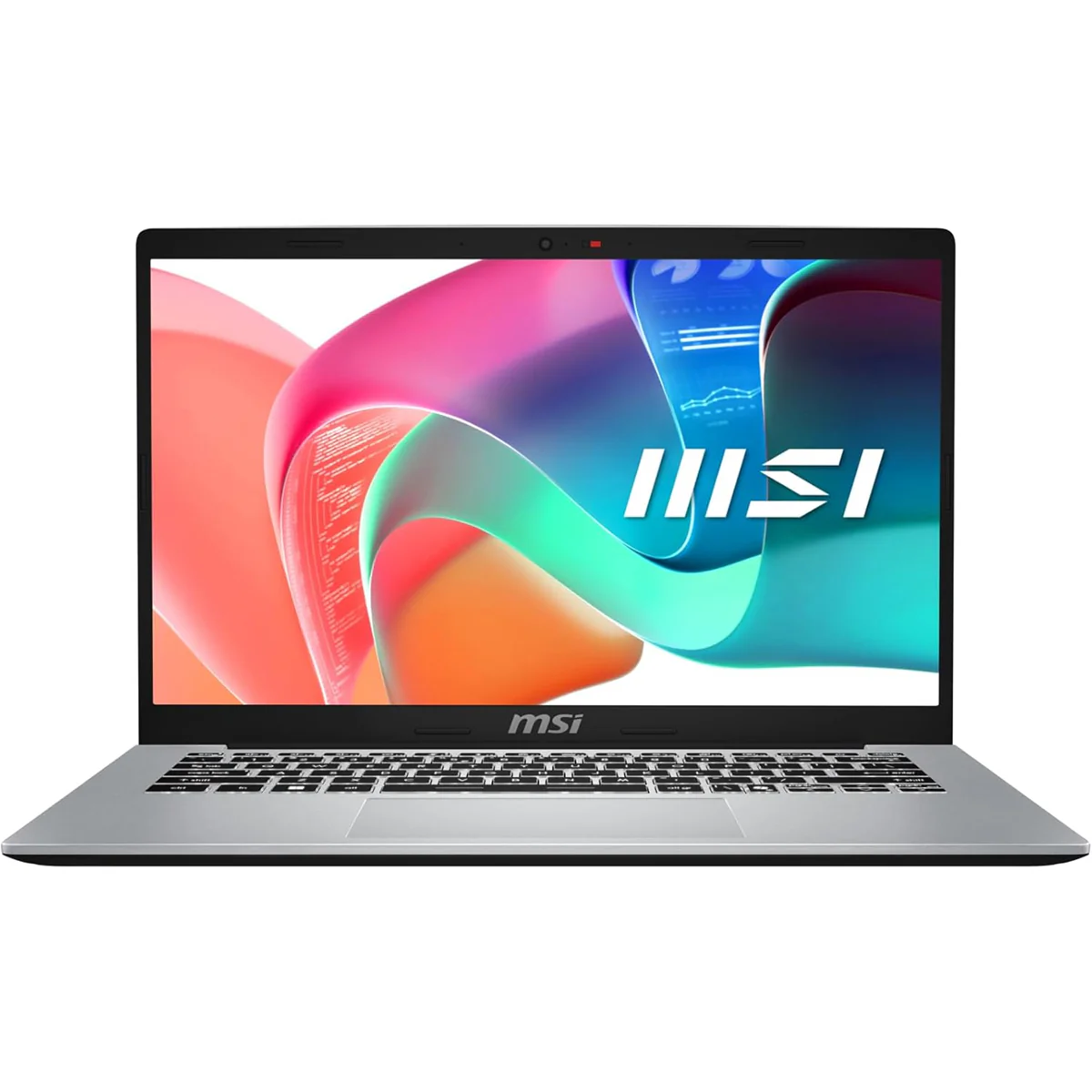 MSI Modern 14 F1MG-890PHNN Laptop (Urban Silver) | 14" FHD (1920x1080) IPS | Intel Core 7-150U | 16GB RAM | 512GB SSD | Intel Graphics | Windows 11 Home | MSI Sleeve Bag GP - Image 2