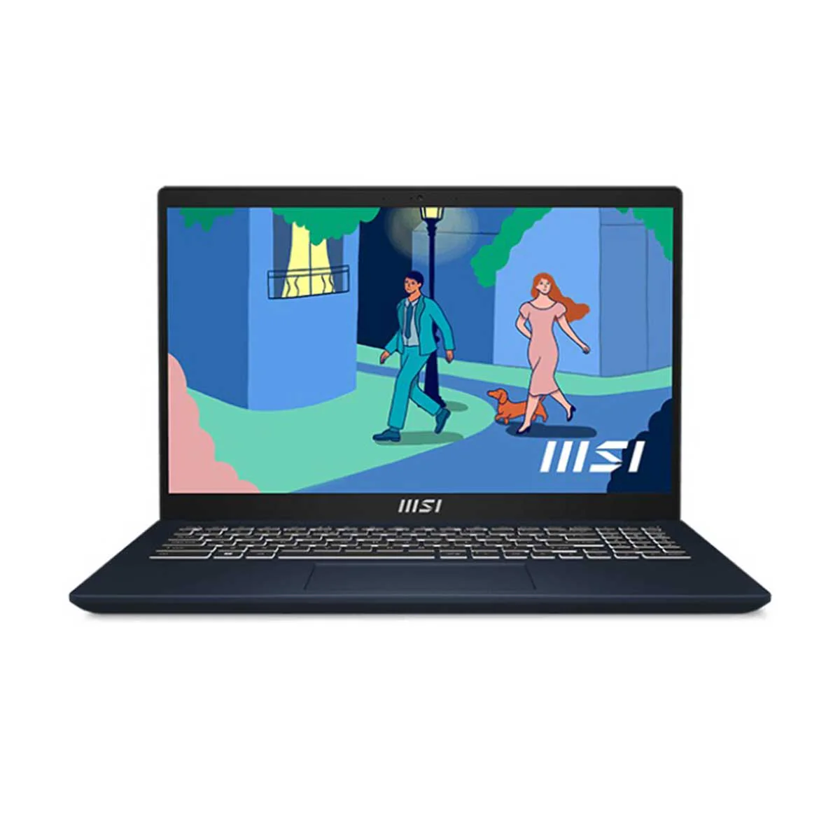 MSI Modern 15 B12MO-831PH Laptop (Star Blue) | 15.6" FHD (1920X1080) IPS | i5-1235U | 16GB RAM | 512GB SSD | Intel Iris XE | Windows 11 | MS Office Home & Student 2021 | MSI Sleeve Bag GP - Image 2