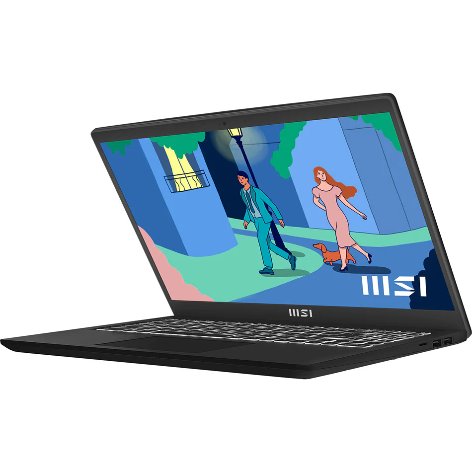 MSI Modern 15 B7M-430PH Laptop (Classic Black) | 15.6" FHD (1920x1080) IPS | Ryzen 5-7430U | 16GB RAM | 512GB SSD | AMD Radeon Graphics | Windows 11 Home | MSI Sleeve Bag GP - Image 4
