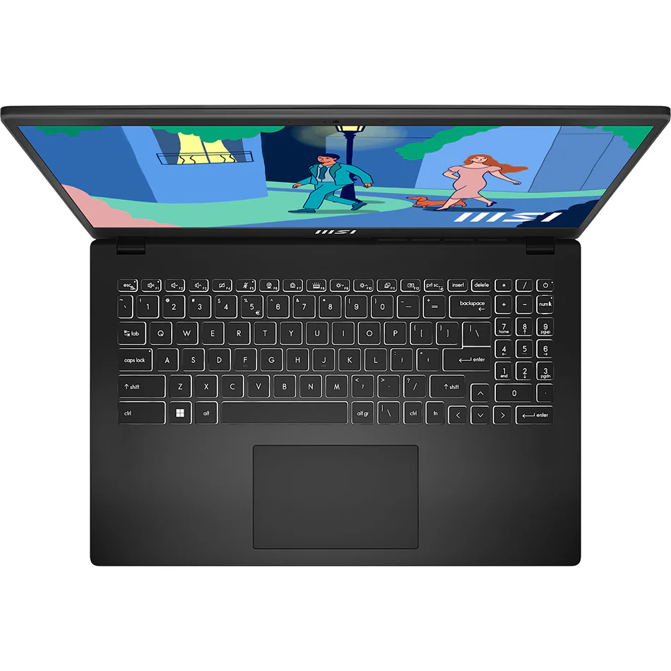 MSI Modern 15 B7M-430PH Laptop (Classic Black) | 15.6" FHD (1920x1080) IPS | Ryzen 5-7430U | 16GB RAM | 512GB SSD | AMD Radeon Graphics | Windows 11 Home | MSI Sleeve Bag GP - Image 6