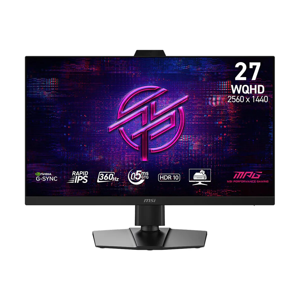 MSI MPG 272QRF X36 27" WQHD (2560x1440) 360Hz 0.5ms GTG Rapid IPS HDR10 Gaming Monitor with Tilt/ Height/ Swivel/ Pivot Adjustment (Black) - Image 6