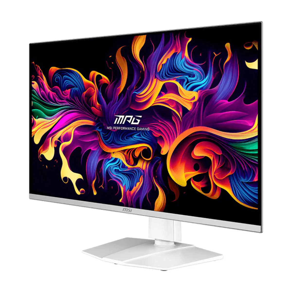 MSI MPG 321URXW QD-OLED 31.5" UHD (3840X2160) 240HZ 0.03 (GTG) G-Sync Compatible Gaming Monitor (White) - Image 4
