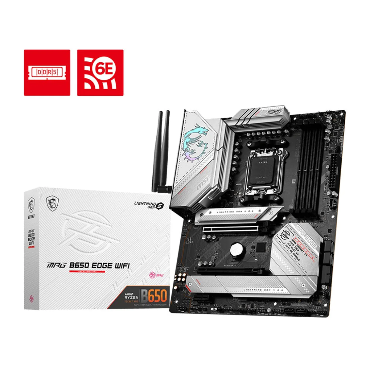 MSI MPG B650 Edge WiFi AMD Motherboard - Image 5