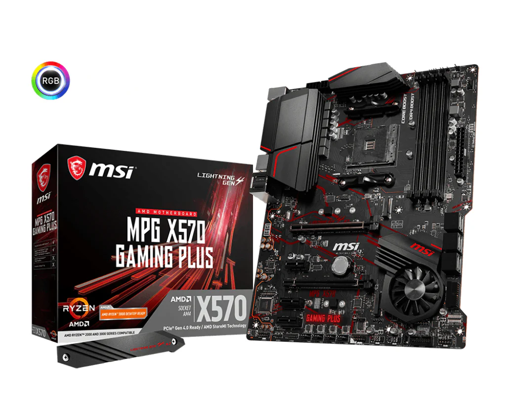 MSI MPG X570 Gaming Plus AMD Motherboard - Image 2