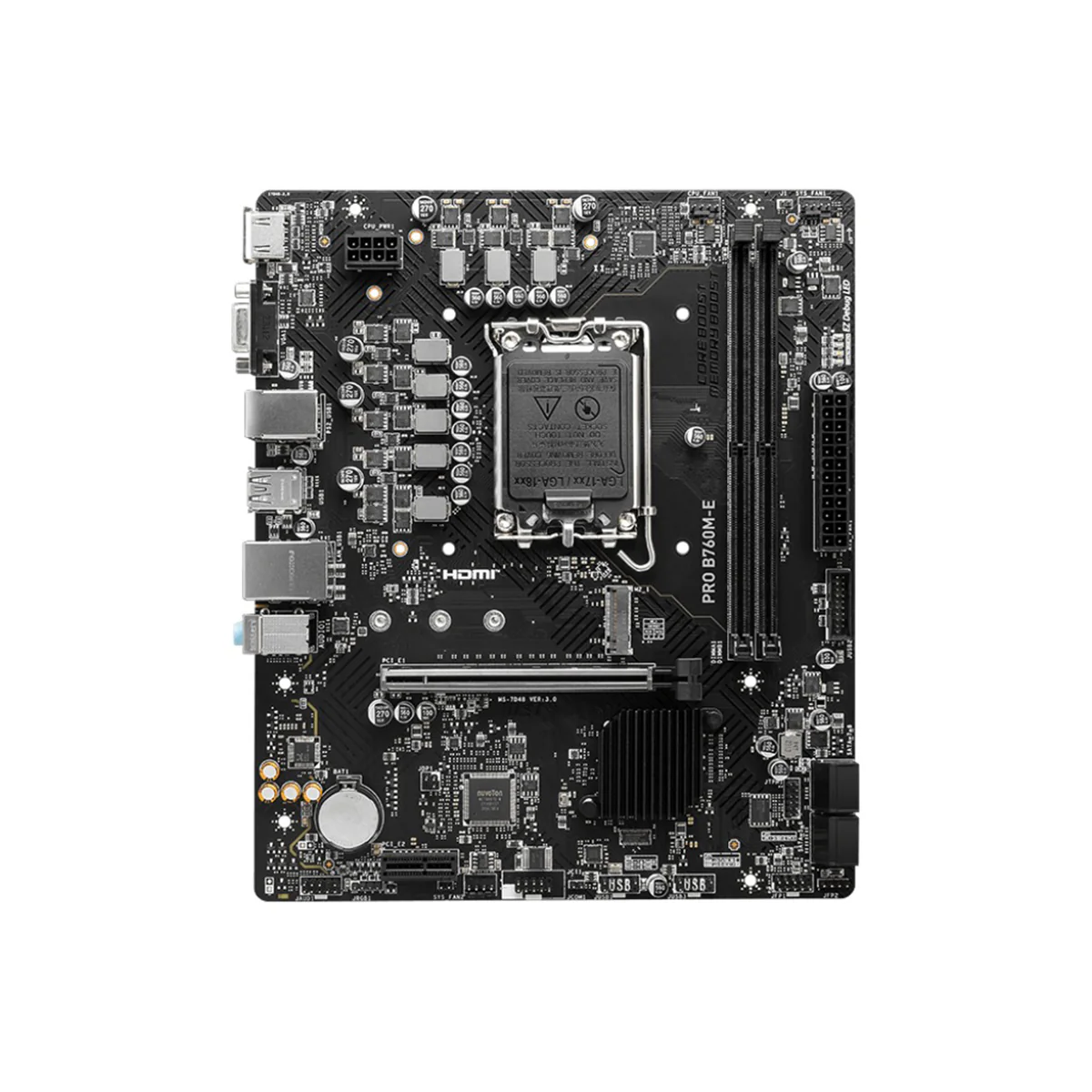 MSI PRO B760M-E DDR5 Intel Motherboard - Image 2